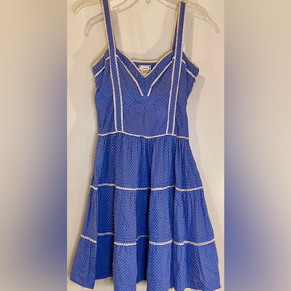 Gorgeous, blue, sundress from Anthropologie, size 2